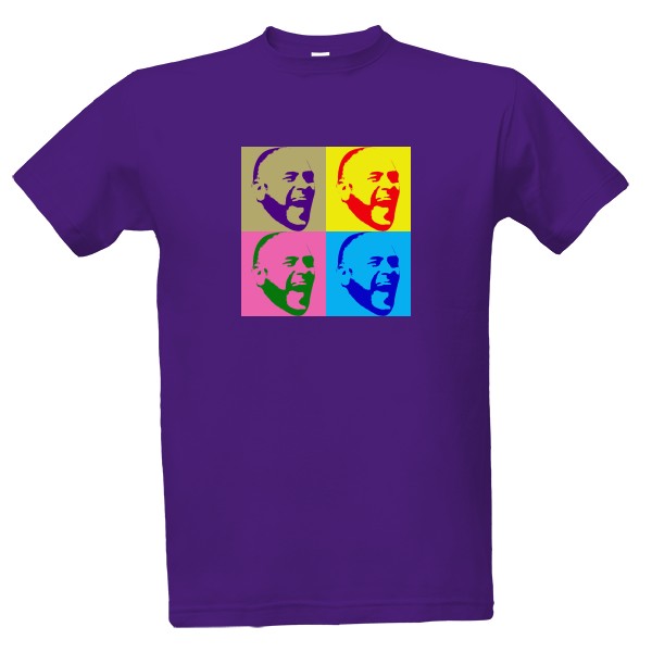 Tričko s potiskem Carlos Matos + Warh0l