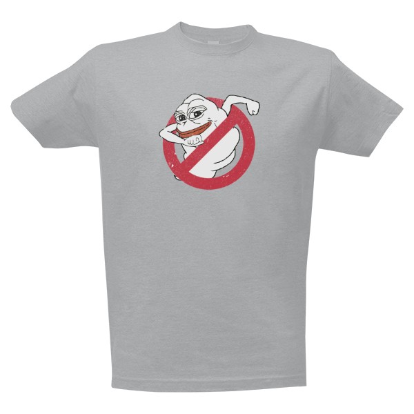 Tričko s potiskem Ghostbusters Pepe - Vintage