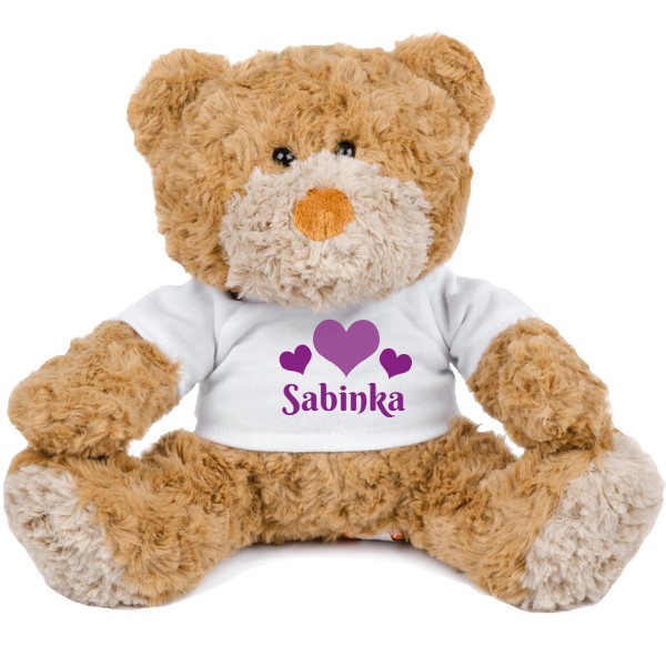Medvídek Teddy s potiskem Jméno