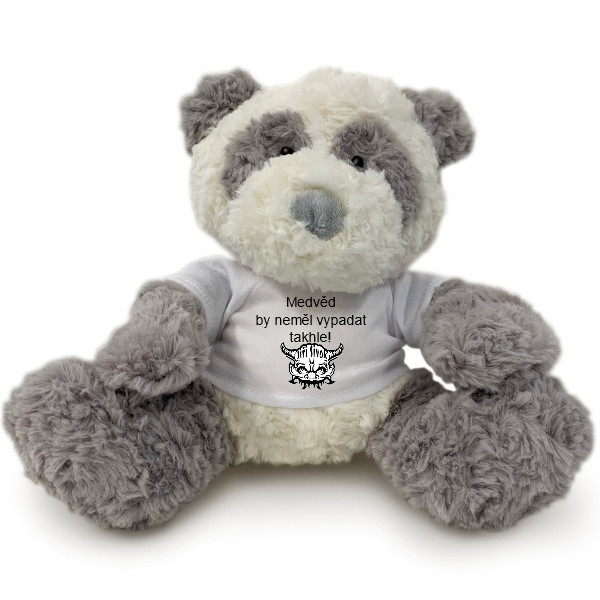 Panda s potiskem Panda TAKHLE BY MEDVĚD VYPADAT NEMĚL