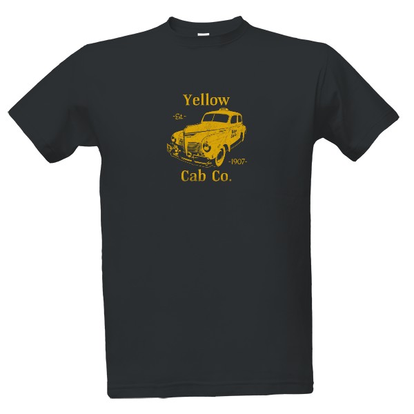 Tričko s potiskem Yellow Cab Co.